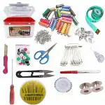 Thread and Needle Sui Dhaga Kit For Home and Travel Sewing Kit Box | Repair Set Sewing Kits With Box Sewing Kit