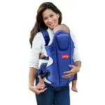 Luvlap Blue Galaxy Baby Carrier With Padded Head Support (6-15 M)