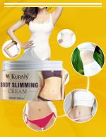 KURAIY Ginger Body Slimming Cream Slimming Drainage Weight Loss Plant Essential Body Slimming Cream Promote Metabolism