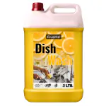 Fivanta Dishwash Liquid 5 Liter Yellow | Biodegradable, Non-Toxic, Eco-friendly | Baby & Pet safe