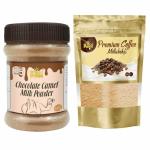 MR. KOOL Chocolate Camel Milk Powder 100 gm And Milkshake Powder Premium Coffee 100 gm Pack Of 2