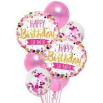 Party Propz Happy Birthday Balloon Set -7 Pcs