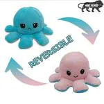 Hug N Feel Soft Toys Pink And Blue Octopus Soft Toy - 25 cm
