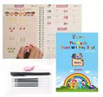 Teachelps Number Magic Book | Simple Maths | Reusable | 1 Pen Set