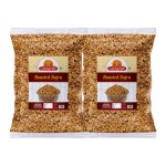 Ghotaram Healthy Snacks | Millets Snacks | Bajra Crunchies/Bhel/Puffs | Natural Millets | Less Cholesterol | High Fibre Tea Time Roasted Spicy Healthy Namkeen Savoury Snacks-420g*2Pack