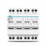 amiciSmart Dual Power Manual Control Transfer Switch, 63A Change Over Switch (3-Phase)