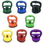 Careflection Multicolor Heavy-Duty Rubber Car Dent Repair Puller Suction Cup 5.8 x 6 x 6.5 cm Pack of 5