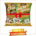 Amrut Life 250g Classic Strong Dust Tea and 250g Elaichi Special With Adrak Tea Tea Pouch (2 x 250 g)