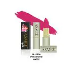 ASMEE - Lipstick Pink Orchid Matte Finish Long Lasting 4.2 Gm