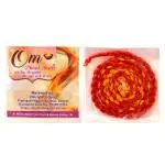 Om Phool Batti Akhand Jyot, Diya Batti for Long Lasting Puja/Aarti, (Pack of 12, Red)