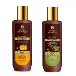 Khadi Organique Vitamin C & Tea Tree Face Wash for Tan Removal & Anti Acne (Pack of 2) - 200 ml