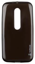 Tarkan Black Tpu Back Cover For Moto G3