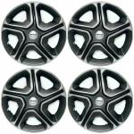 PRIGAN Tavera Grey Silver Wheel Cover 15