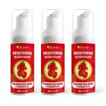 KURAIY STRAWBERRY REAL Facial Cleanser Foam Face Wash Collagen Shrink Pores Cleansing Oil Control Whitening Acne Treatment Skin Care