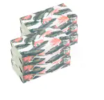 Home Float Multicolor Paper Ultra Soft Premium Tissue Paper Box and Wet Wipes, 100 Pulls Each (Pack of 6)