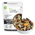 Namo Organics l Trail Mix l Mixed Nuts Seeds and Berries l 1 KG | Premium Dry Fruit Nutmix with Seeds l Berries for Eating | 6+ Varieties Like Almonds l Cashews l Cranberry l Blueberry l Pumpkin Seeds l Raisins