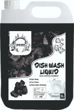 VINITREE Charcol Dish Washing Liquid | 2x Faster Tough Grease Removal & Natural Fragrance | Removes Odour (5 LTR)