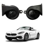 Oshotto 12V (K8001) Car Horn - Trumpet Sound 2Pc Set (Low + High) compatible with BMW Z4