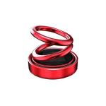 Cloudsale Red Solar Ring Car Air Freshener Double Loop Rotary Air Conditioner