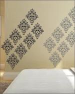 Nulomi 1298 Reusable DIY Wall Stencil Painting for Home Decoration 12 X 12