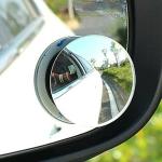 AUTO BEAST Born To Aspire Convex Car Glass Blind Spot Mirror (Pack of 2)
