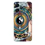 Toppings Printed Matte finish Vinyl Skin Sticker (This is not Back Case Covers) Scratch Less for Mobile Back and Camera lens for Xiaomi Poco M6 Pro Design F05 -MT