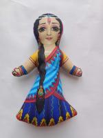 RKSRG GOVARDHAN MART Handmade Nanda Bab & Mata Yashoda Soft Dolls Cute Vaishnava Toys for Kids and Children Play Rag Dolls Pack of 2