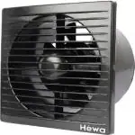 Hewa Onyx 6 inch Ventilation fan exhaust fan pure copper motor 150 mm Exhaust Fan (Black)