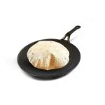 The Indus Valley Non-Stick Black Cast Iron Tawa 10.2 inch