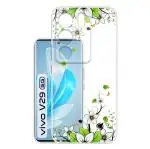 Snazzy Multicolor Silicon Shock Proof Back Cover for vivo V29 5G
