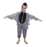 Kaku Fancy Dresses Pigeon Bird Costume -Grey, 5-6 Years, For Boys & Girls
