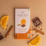 P Pascati artisan chocolatier Orange Cin Hazelnut Chocolate - 75g