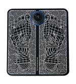 Tart Foot Massager Pain Relief Wireless Electric EMS Massager, Rechargeable Portable Folding Automatic with 8 Mode /Legs & Body Therapy D176