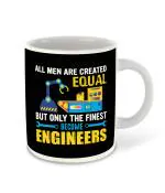Whats Your Kick Engineering Theme Civil Engineer Design Printed White Ceramic Coffee and Tea Mug 325 ML