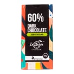 Zero Sugar 60% Dark Chocolate Sweetened with Stevia