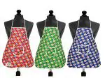 Yellow Weaves Waterproof Cotton Kitchen Multi Apron With Front Pocket - Set of 3