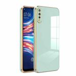 Rakulo Samaung Galaxy A50 Electroplated Chrome 6D Back Case Cover |Camera Protection|Shock Proof|Slim Fit (Green)