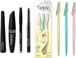BINGEABLE...ENJOY THE DIFFERENCE Waterproof Kajal Eyeliner Mascara And Black Tinkle Rajor Set (Set Of 3)