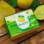 LINIC Premium Hand Made Quality Lemon Soap 100g (Pack Of -3)