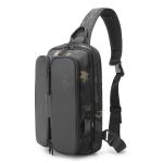 The Clownfish Nylon Chest Bag External Usb Interface For Unisex