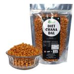 D4Diet Diet Chana Dal, High Protein, High Fibre, Gluten Free Snack/Healthy Namkeen/Diet NamkeenPack of 2 (200 gm Each)