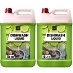 BLISS & BLUSH Dishwash Liquid 10 Liter Green | Soft on Hands | Certified Eco-Friendly & Non-Toxic | Baby and Pet Safe