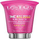 Lotus Herbals Make-up Xpress Glow 10 in 1 SPF 25 Daily Beauty Cream (Royal Pearl, 30g)