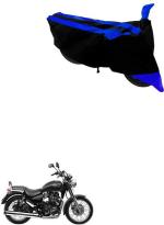 RONISH Two Wheeler Cover for Royal Enfield (Thunderbird 350, Black, Blue)