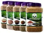 HDC Siridhanya Unpolished and organic millets Combo Pack of 5 Gross wt. 5kg, [Kodo 900gm, Foxtail 900gm, Browntop 900gm, Barnyard 900gm and Little 900gm] organically grown from Karnataka