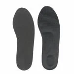 Comfortinglives Foot Insole for Men and Women (1 Pair, Black, Free Size)