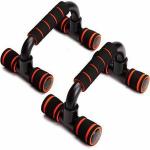 Shopeleven 1 Pair Fitness Pushup Stands Bars Sport Gym Exercise Push-Up Bar (1 Pair, Color May Vary)