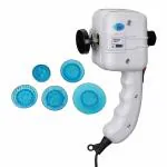 CRESCENT Ultimate Delux Quick Relief Full Body Electric Massager with 5 Applicator and 2 Speed Setting (Mild, Strong), White