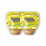 Mother Nurture Banana Fanana - Pure Banana Puree Stage 1 Baby Food (Pack of 2)