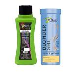 Bio-Reach Hair Color Cream Developer 40 V 12 Percent With 100gm Blonder, 200 ml